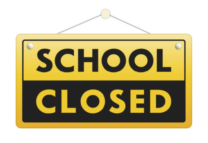 schools closed images