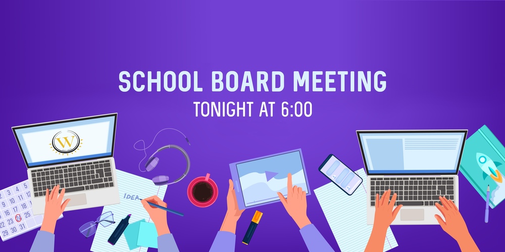 School Board Meeting Tonight at 6