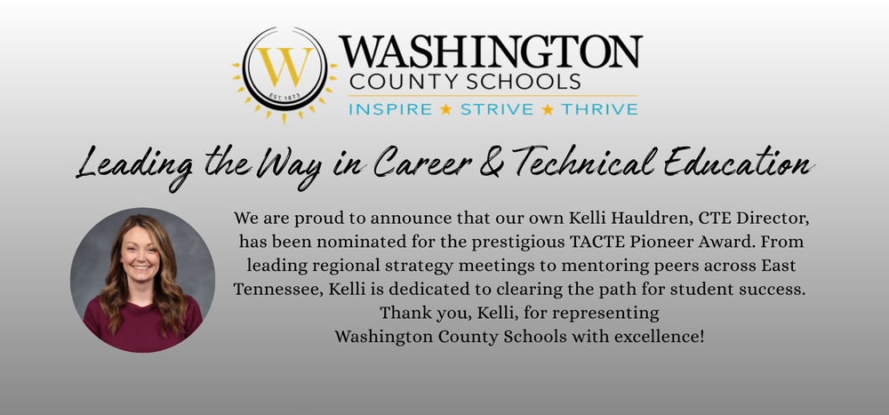 Kelli Hualdren TACTE Pioneer Award Nomination