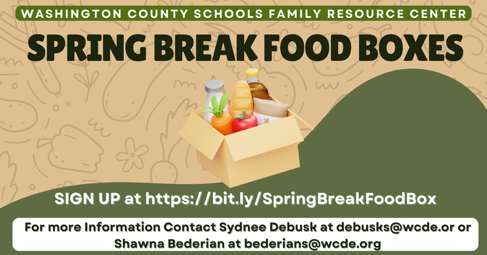 Spring Break Food Boxes