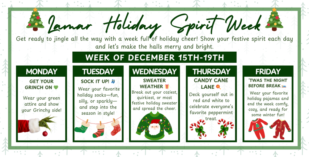 Holiday Spirit Week