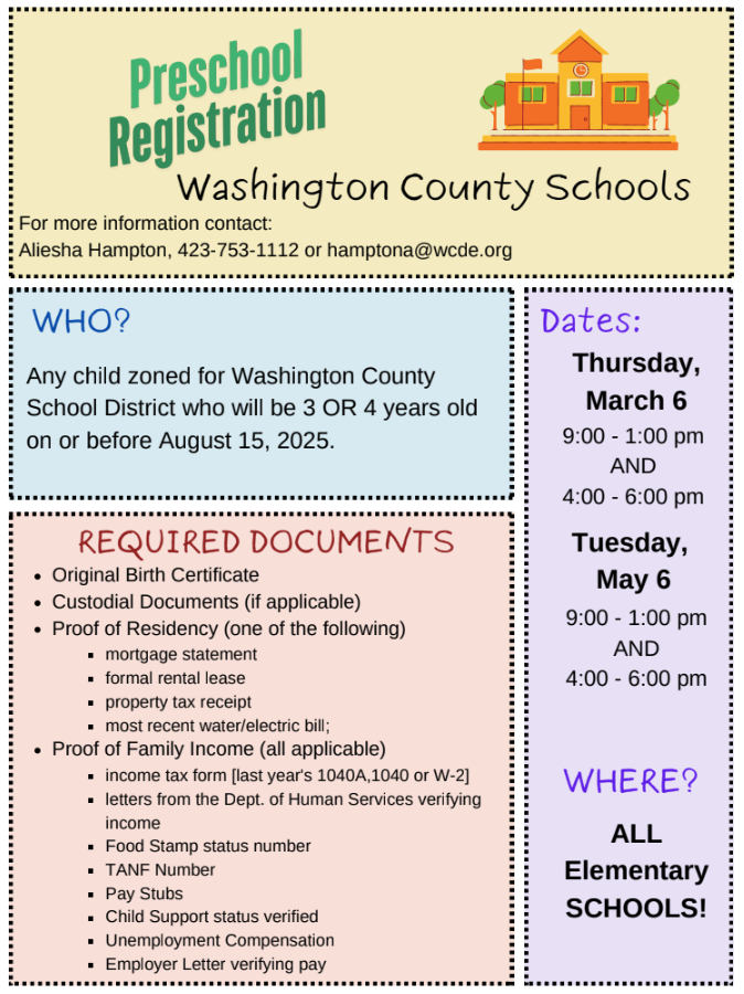 Preschool Registration