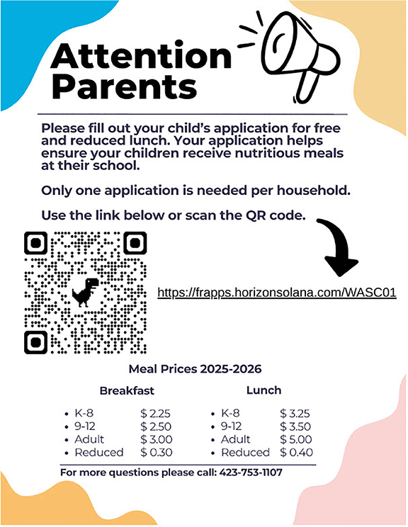 Free Reduced Lunch Notice