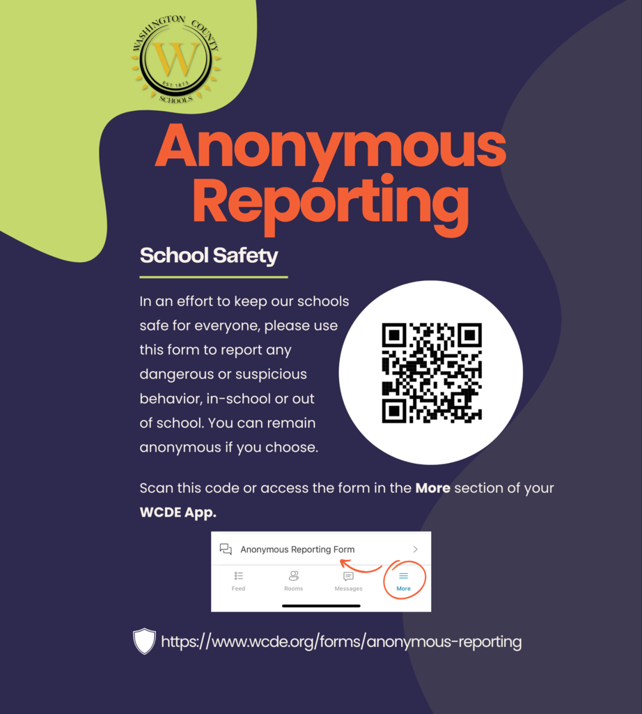 Anonymous Reporting Form