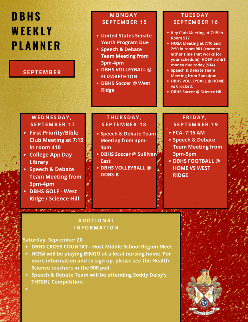 Planner 9/15