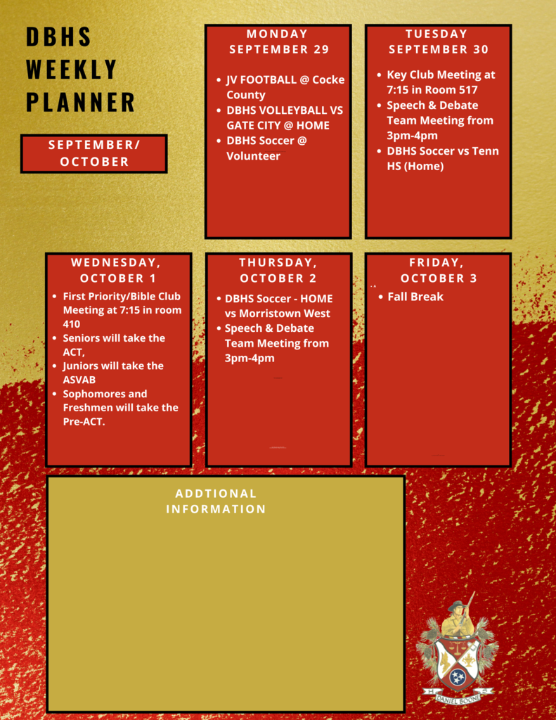 Weekly Planner