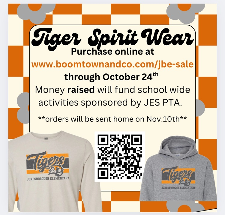 JES Spirit Wear is now available!
