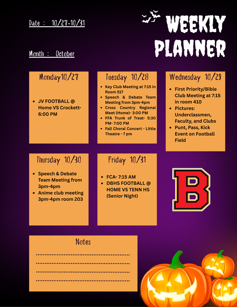 planner 10/27
