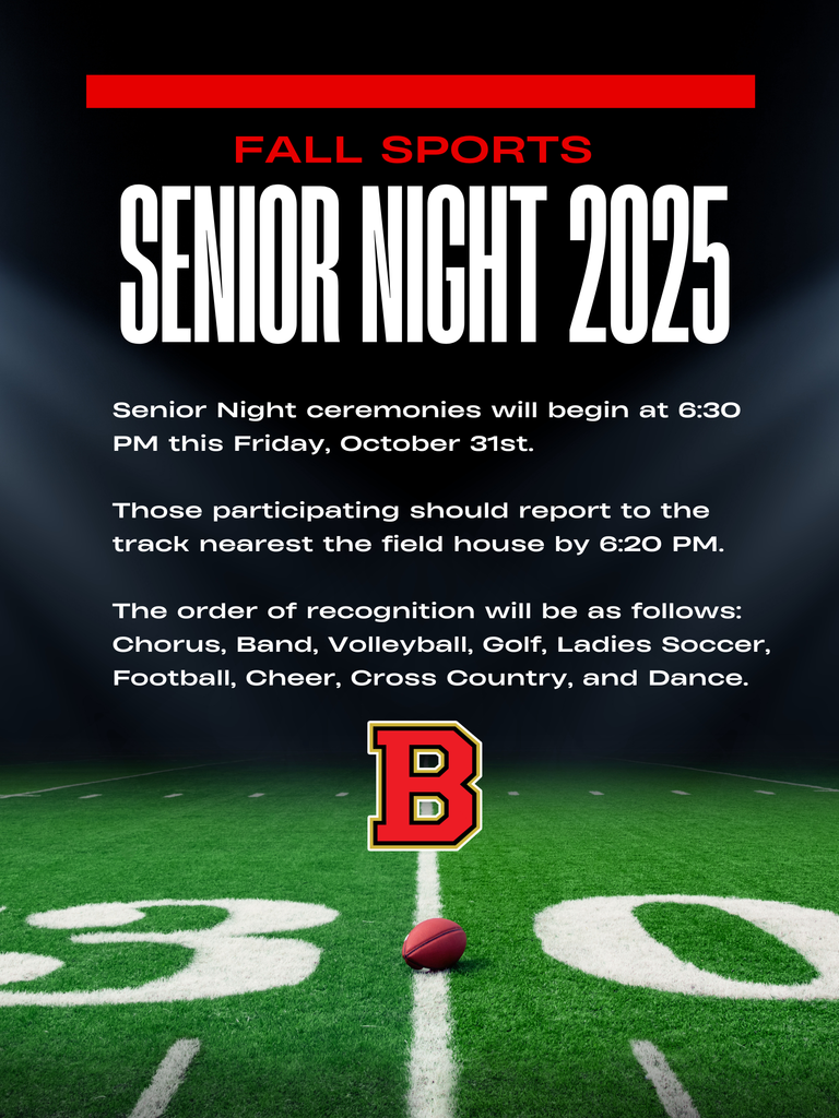 Fall Senior Night 2025