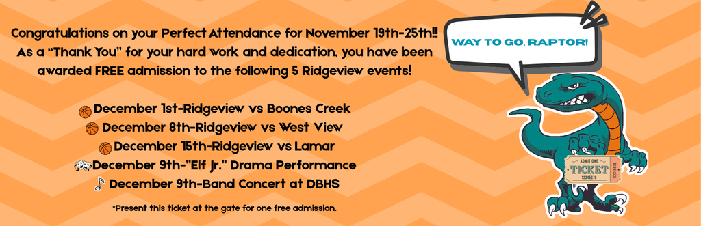 Attendance Incentive