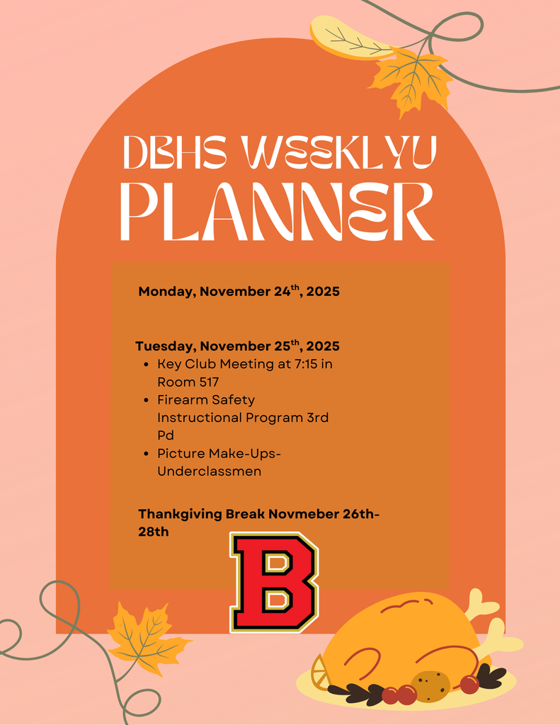 thanksgiving weekly planner