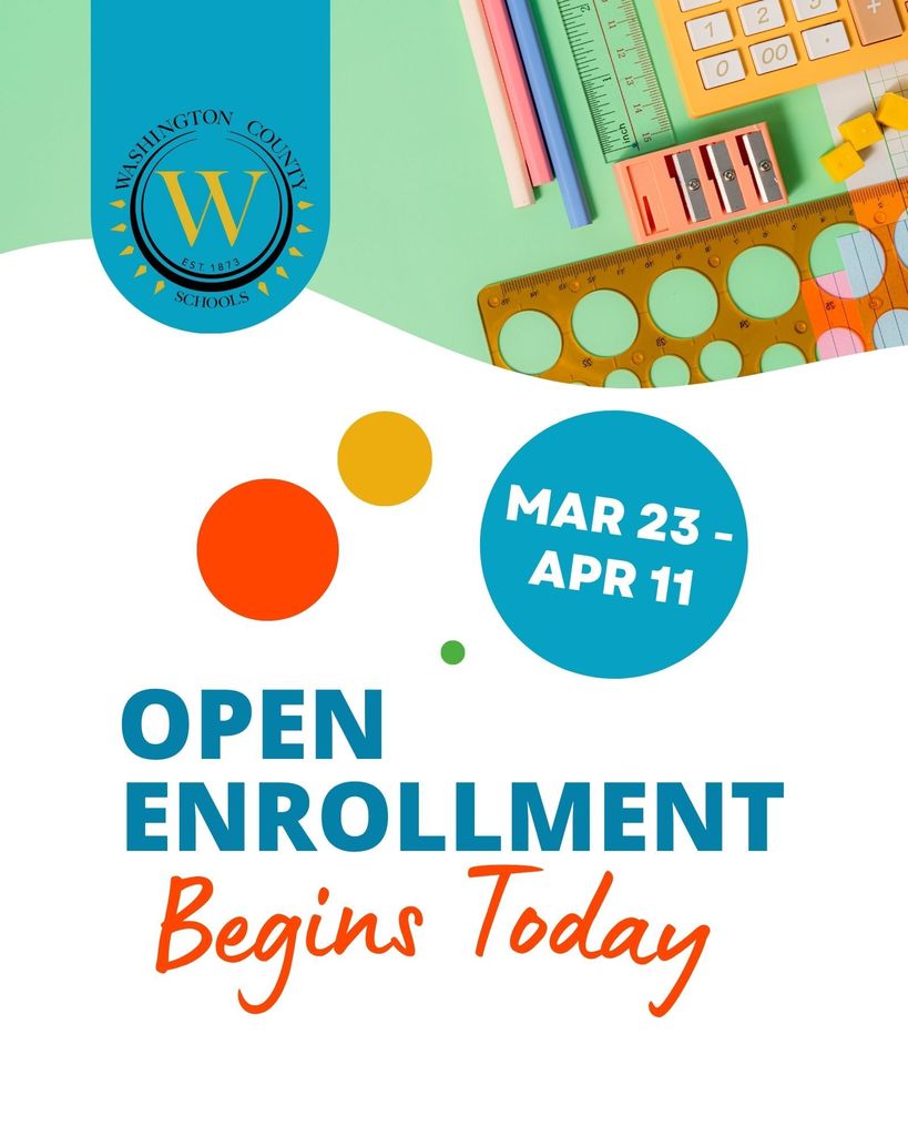 Open Enrollment Begins Today!