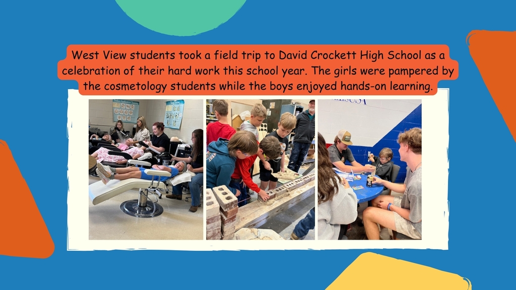 West View Students Visit David Crockett High School