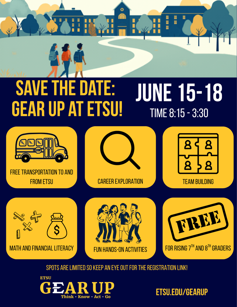 ETSU GEAR UP flyer