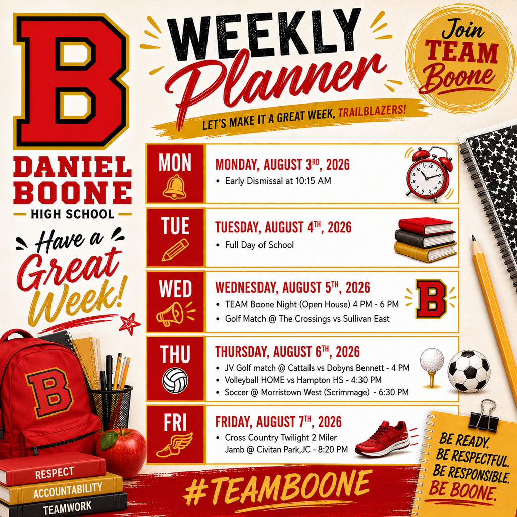 Weekly Planner 8/3