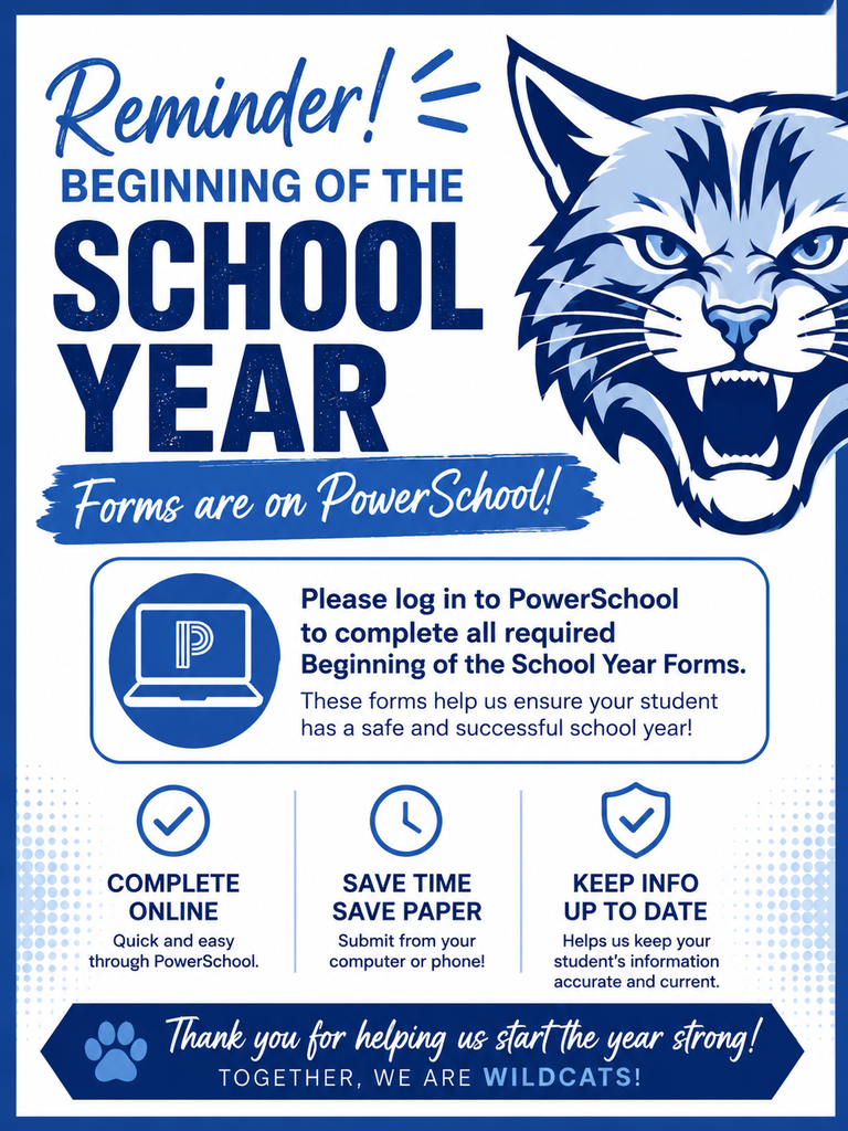 Flyer for beginning on School Year Forms