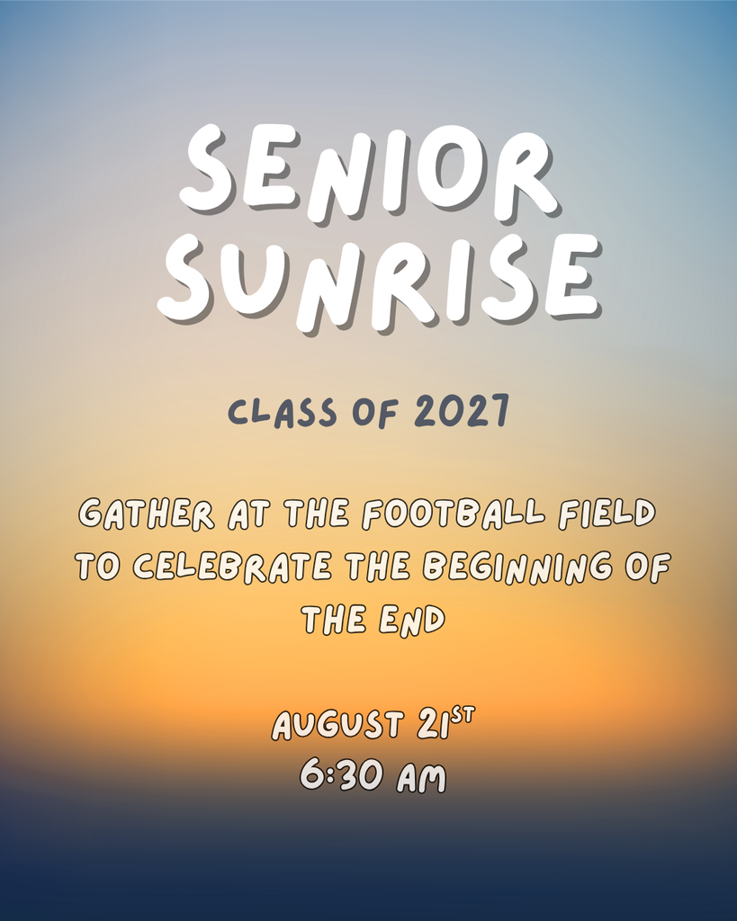Senior Sunrise