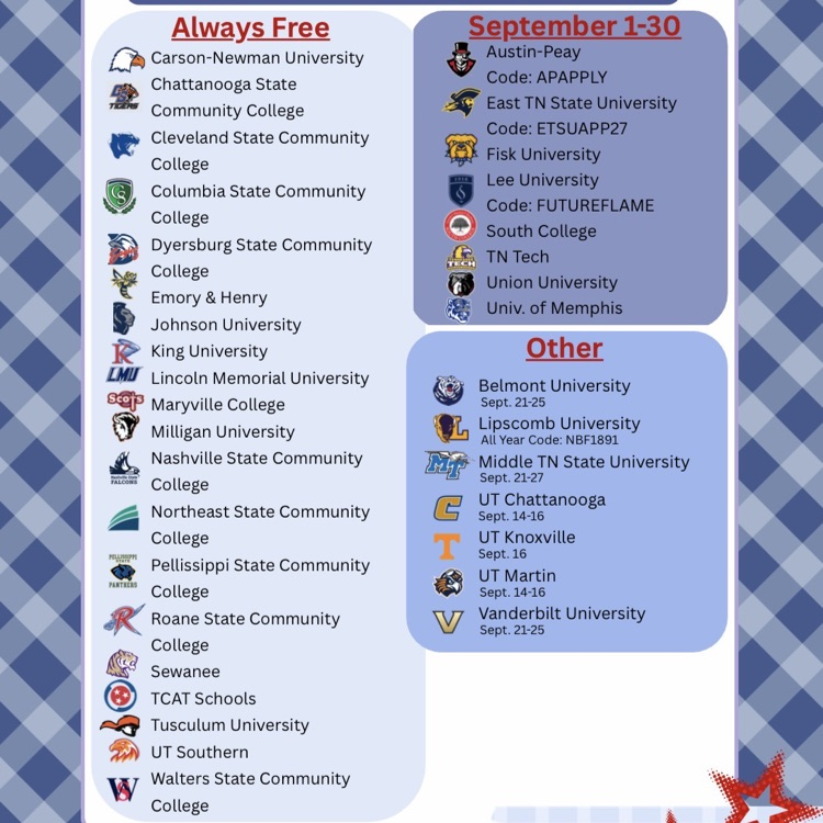 college app month