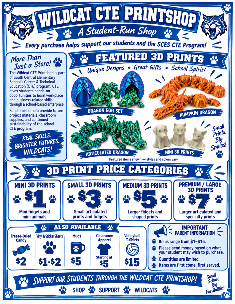 Printshop flyer