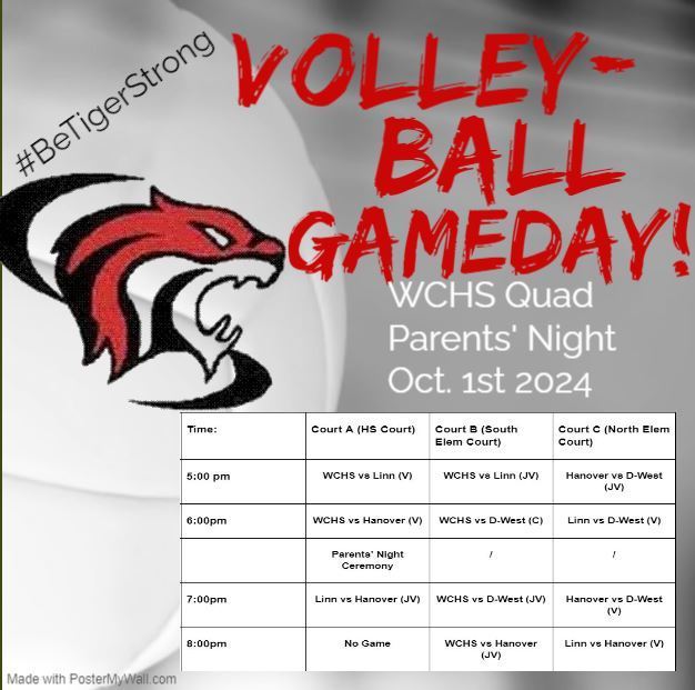 HS VB Parents' Night