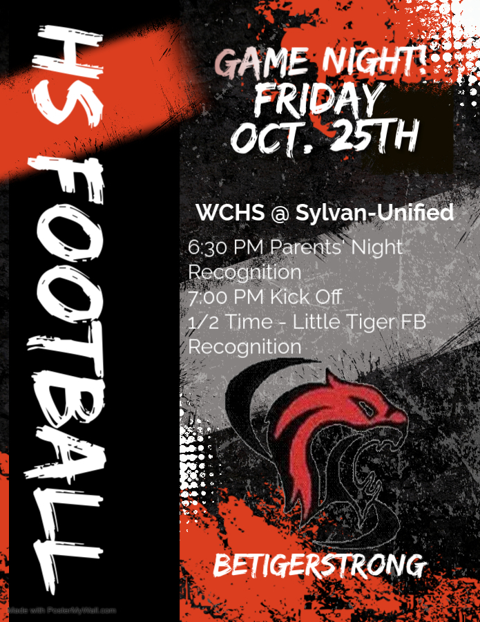 HS FB here vs Sylvan Grove