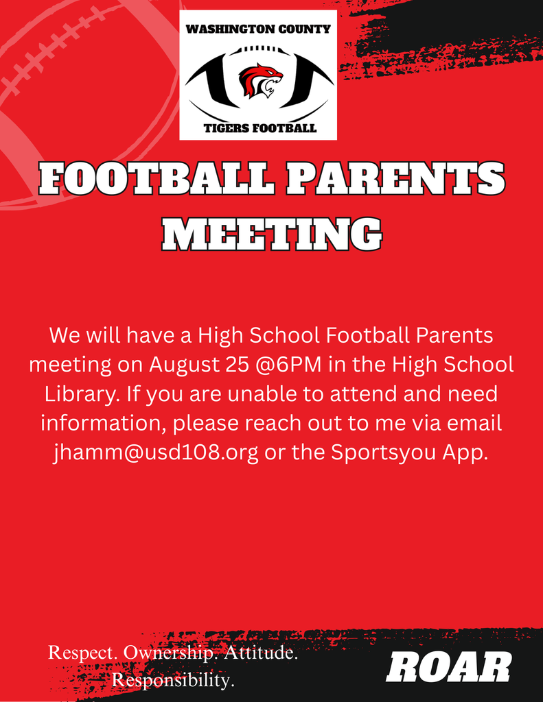 Parents Meeting 25 Aug