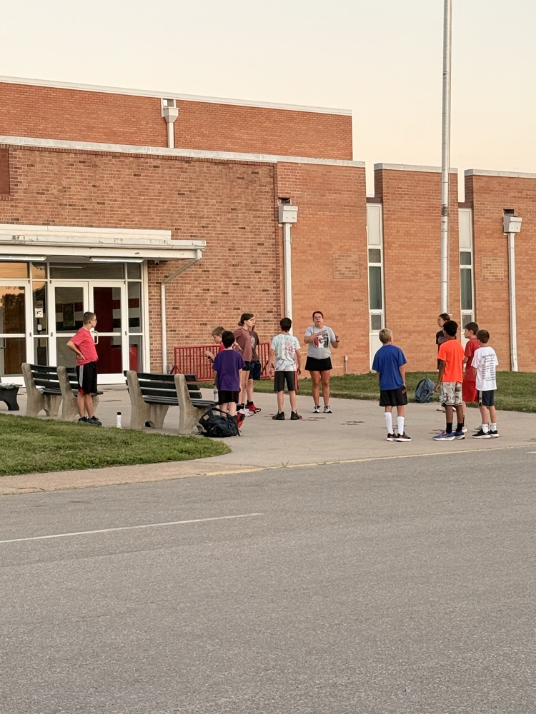 morning Cross Country practice