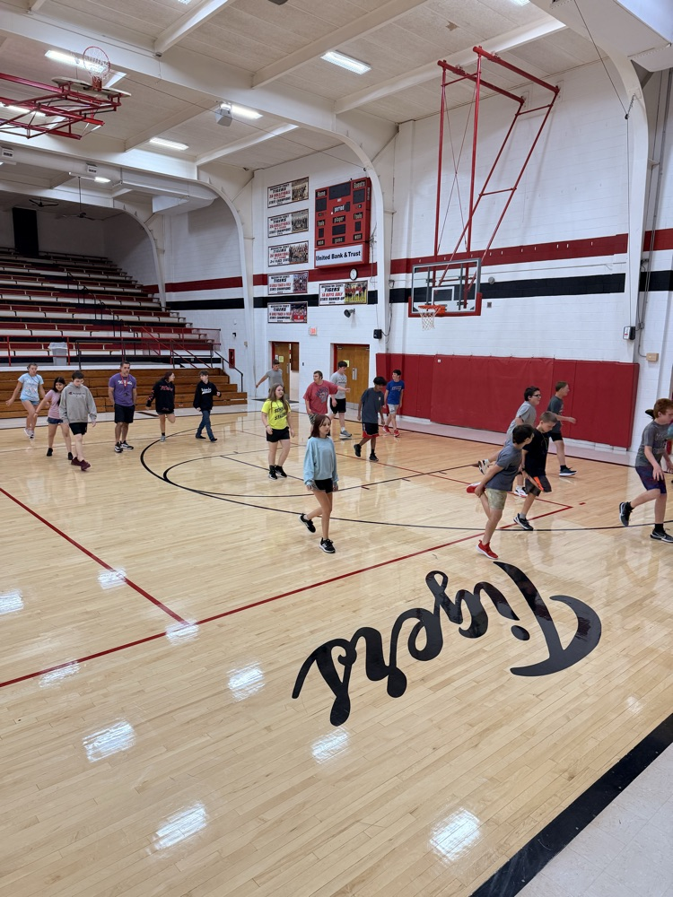 8th grade PE stretching for the weekend