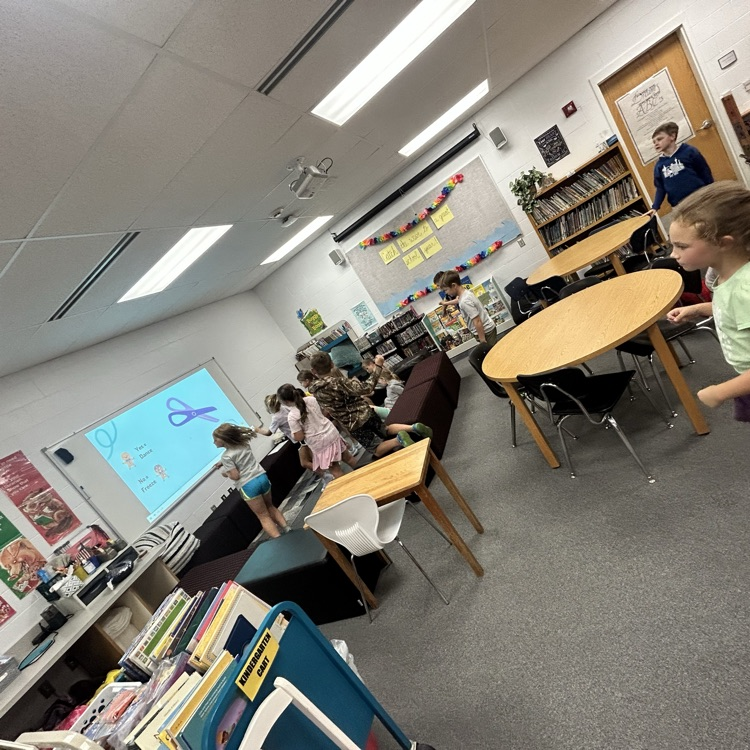 Second grade students