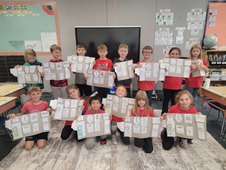 students with symbols folder