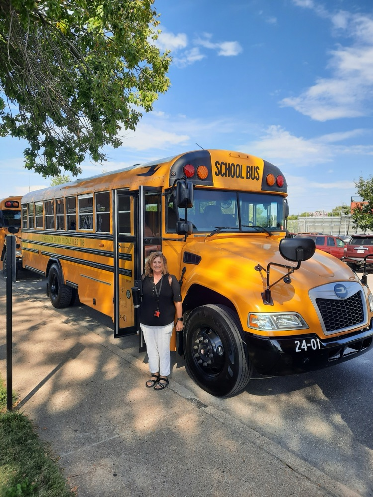 Tammy Gano and the new bus