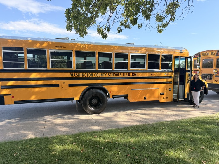 Tammy Gano and the new bus