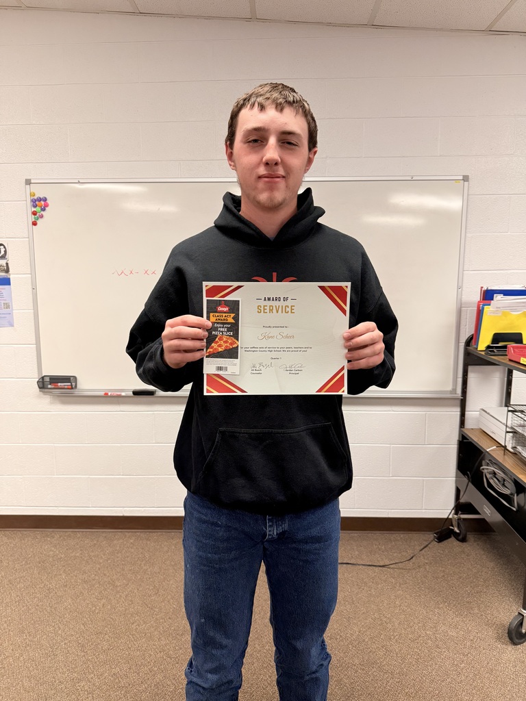 Kane Scheer received the award of Service