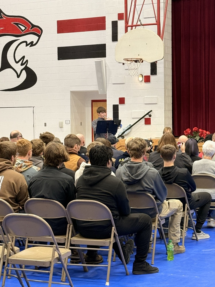 trumpet solo- Tucker Huband