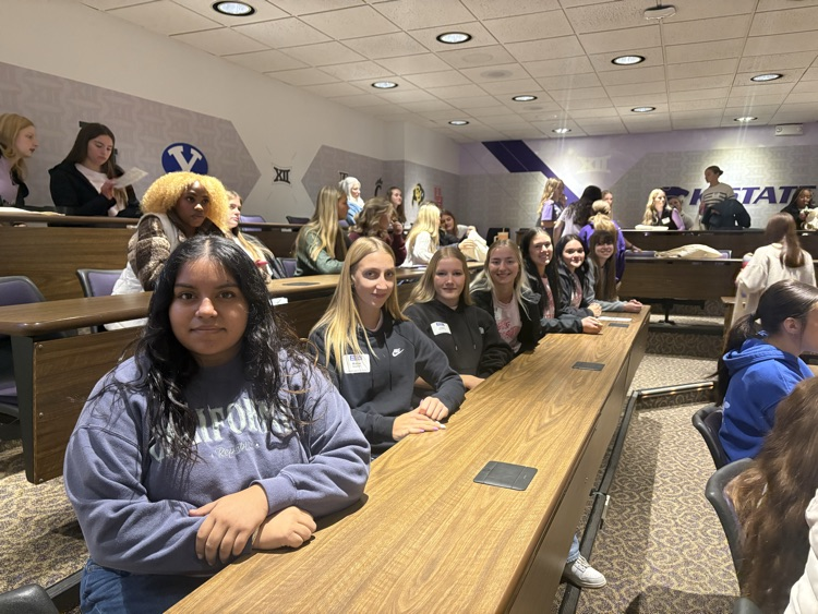 FBLA members at a workshop 