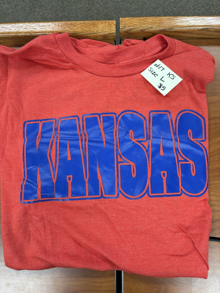 red Kansas shirt