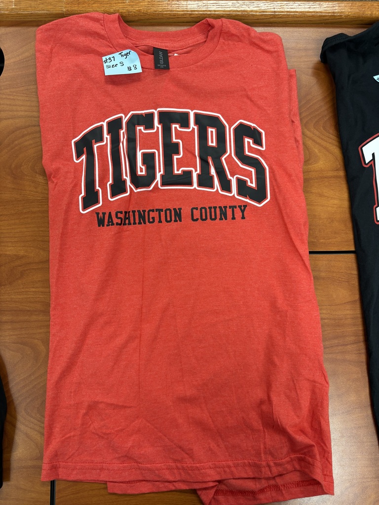red tiger shirt