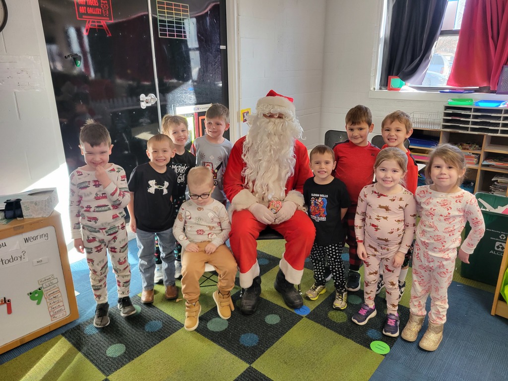 pm class with Santa 
