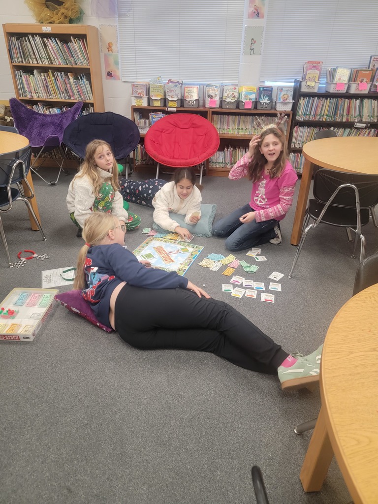 students playing a game