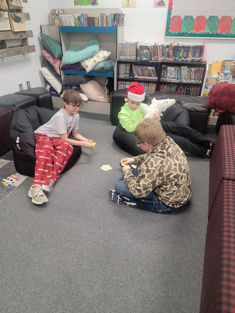 students playing a game