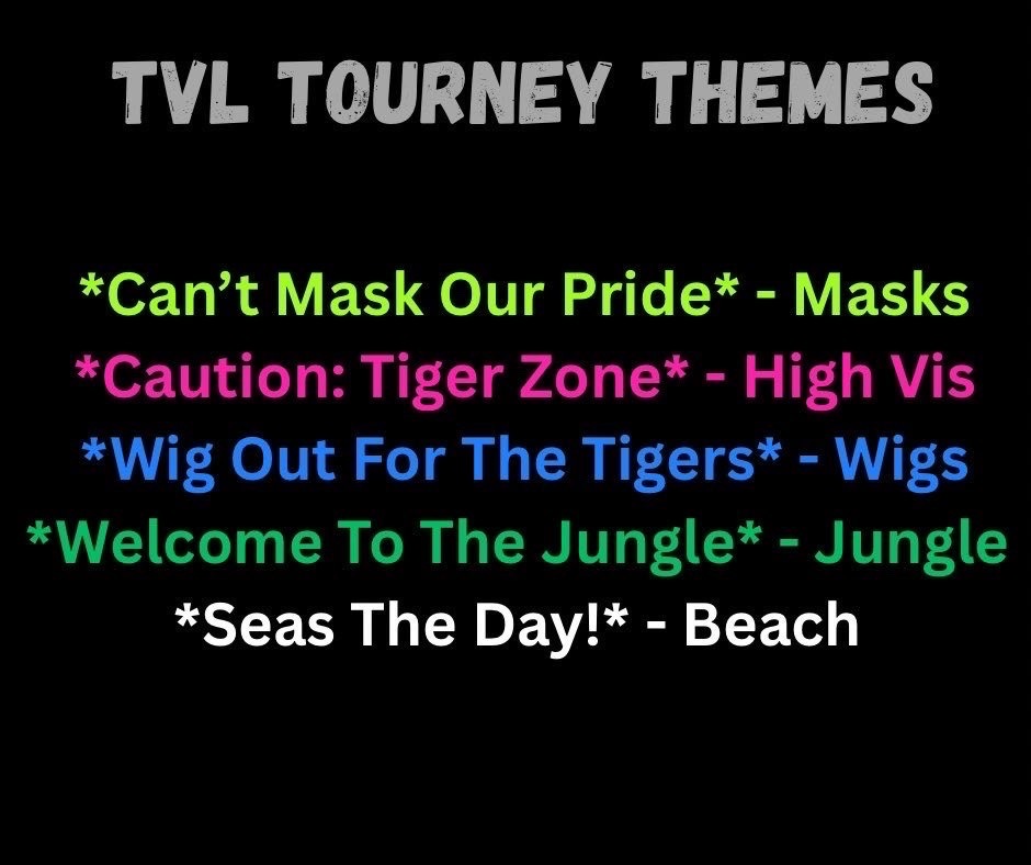 themes for student section for TVL Basketball Games