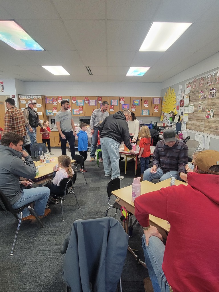 dads and 1st graders