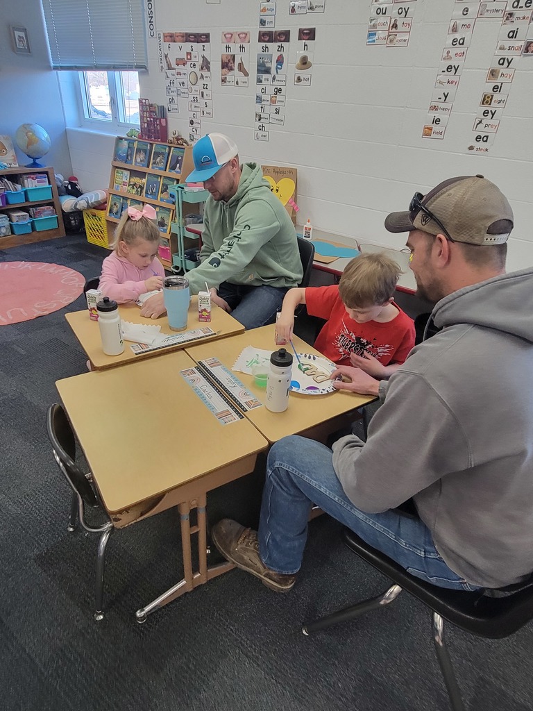 dads and 1st graders