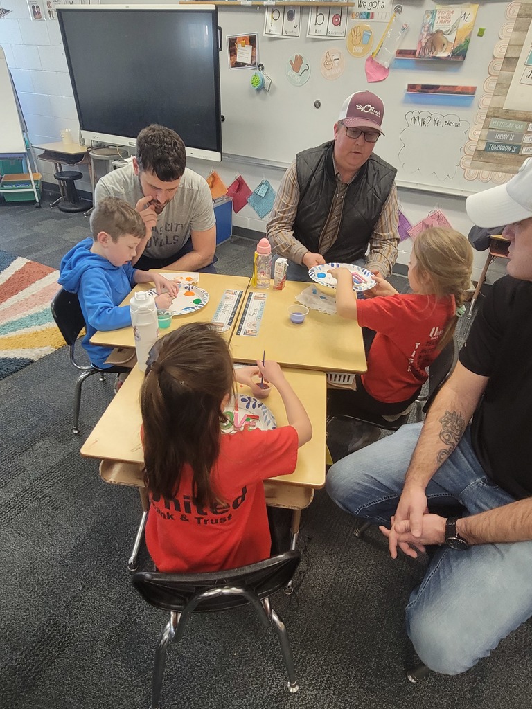 dads and 1st graders