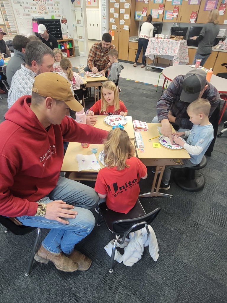 dads and 1st graders