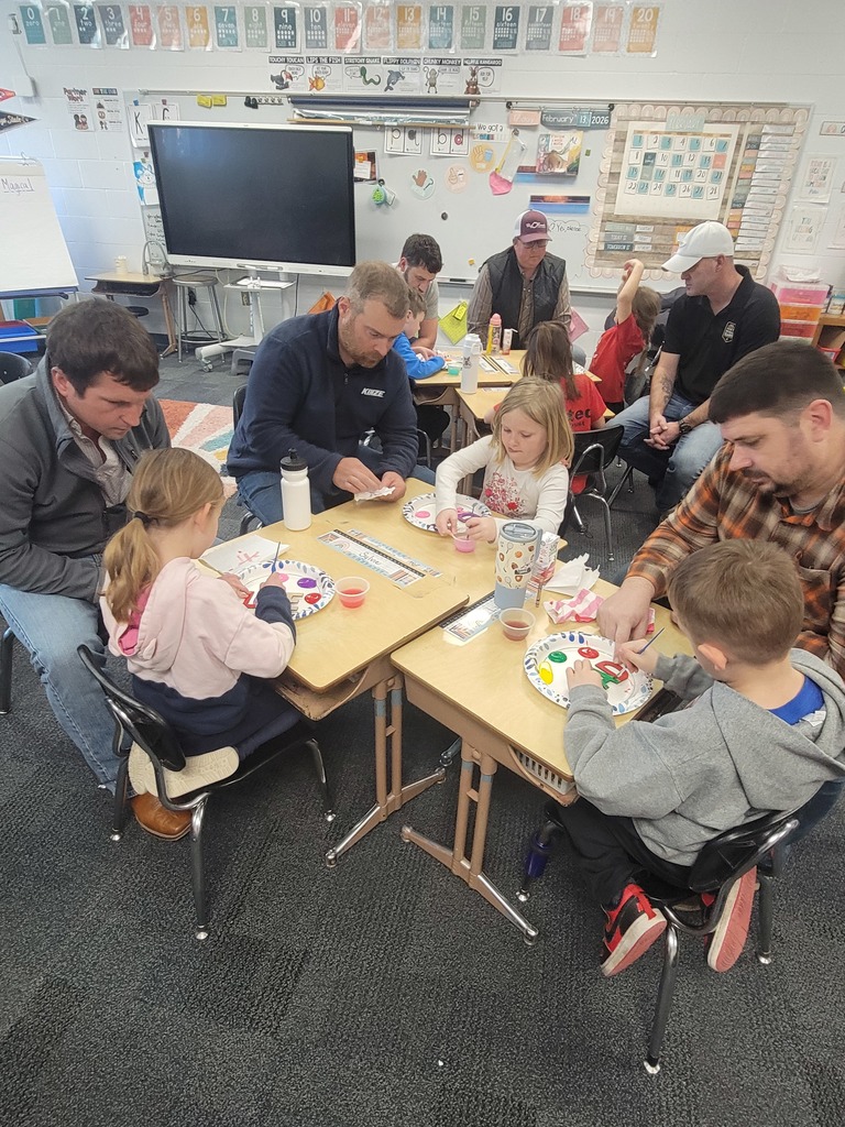 dads and 1st graders