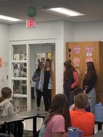 4th grade and people from Crash the Class