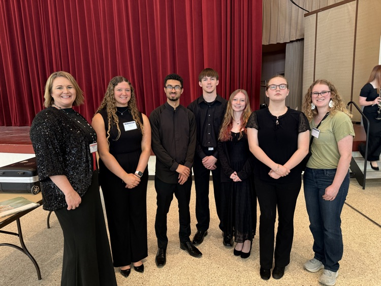 the WCHS crew with Composer Clinician Adrian Sims