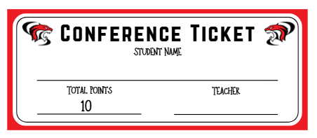Points Coupon for P/T Conferences