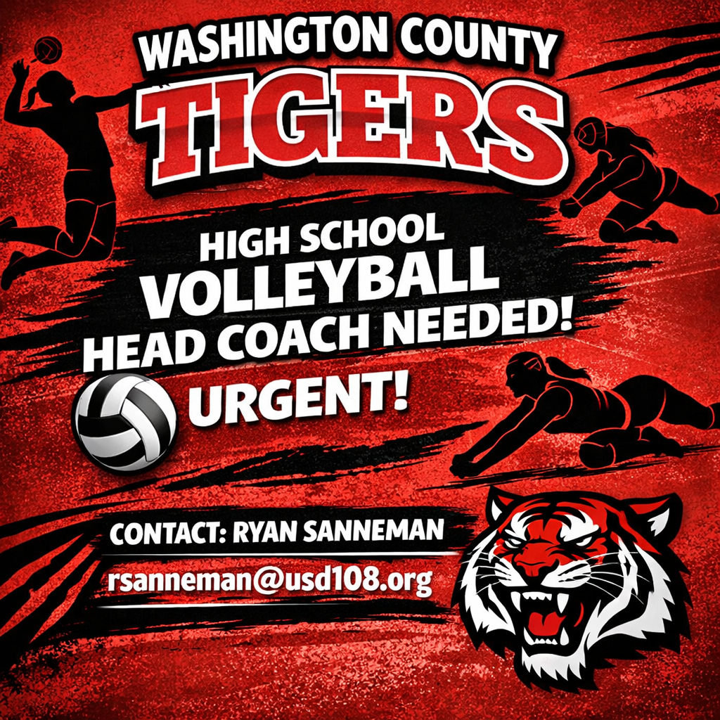 Head High School Volleyball Coach needed.